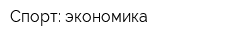 Спорт: экономика
