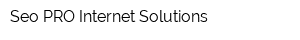 Seo PRO Internet Solutions