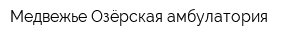 Медвежье-Озёрская амбулатория