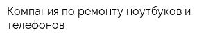 Компания по ремонту ноутбуков и телефонов