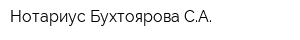 Нотариус Бухтоярова СА