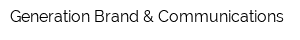 Generation Brand & Communications