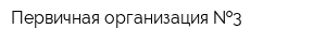 Первичная организация  3