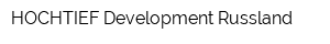 HOCHTIEF Development Russland