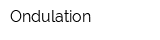 Ondulation