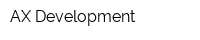 AX Development