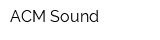 АСМ Sound