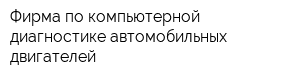 Фирма по компьютерной диагностике автомобильных двигателей