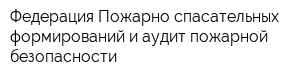 Федерация Пожарно-спасательных формирований и аудит пожарной безопасности