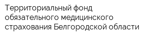 Территориальный фонд обязательного медицинского страхования Белгородской области