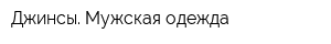 Джинсы Мужская одежда