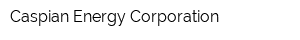 Caspian Energy Corporation