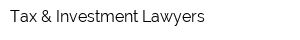 Tax & Investment Lawyers