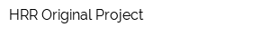HRR Original Project