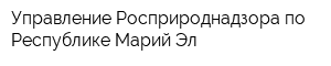 Управление Росприроднадзора по Республике Марий Эл