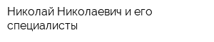 Николай Николаевич и его специалисты