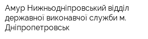 Амур-Нижньодніпровський відділ державної виконавчої служби м Дніпропетровськ