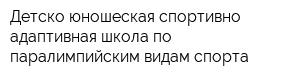 Детско-юношеская спортивно-адаптивная школа по паралимпийским видам спорта