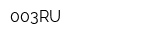 003RU