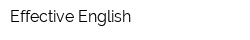 Effective English