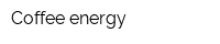 Coffee energy