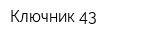 Ключник 43