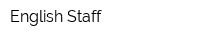 English Staff