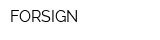 FORSIGN