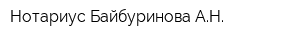 Нотариус Байбуринова АН