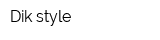 Dik-style