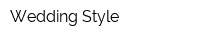 Wedding Style