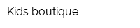 Kids boutique