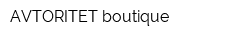 AVTORITET boutique