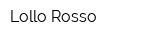 Lollo-Rosso