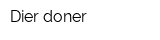 Dier doner