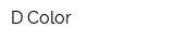 D Color