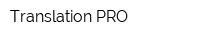 Translation PRO