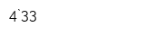 4`33