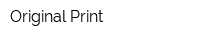 Original Print