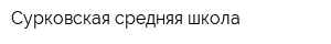 Сурковская средняя школа