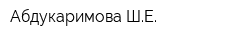 Абдукаримова ШЕ
