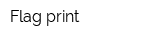 Flag-print