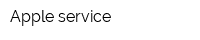 Apple serviсe