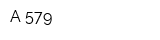 А 579