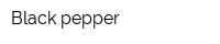 Black pepper