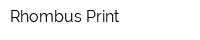 Rhombus-Print
