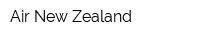 Air New Zealand