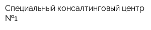 Специальный консалтинговый центр  1