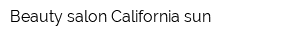 Вeauty salon California sun