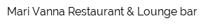 Mari Vanna Restaurant & Lounge bar